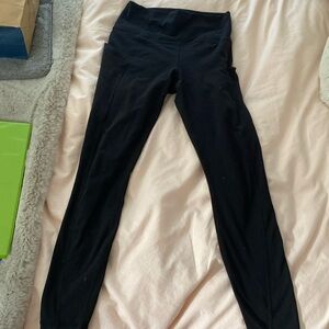 Fabletics pure luxe pocketed leggings black